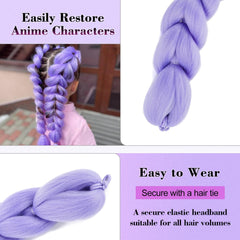 GetGal ponytail elastic band provides secure, easy attachment.