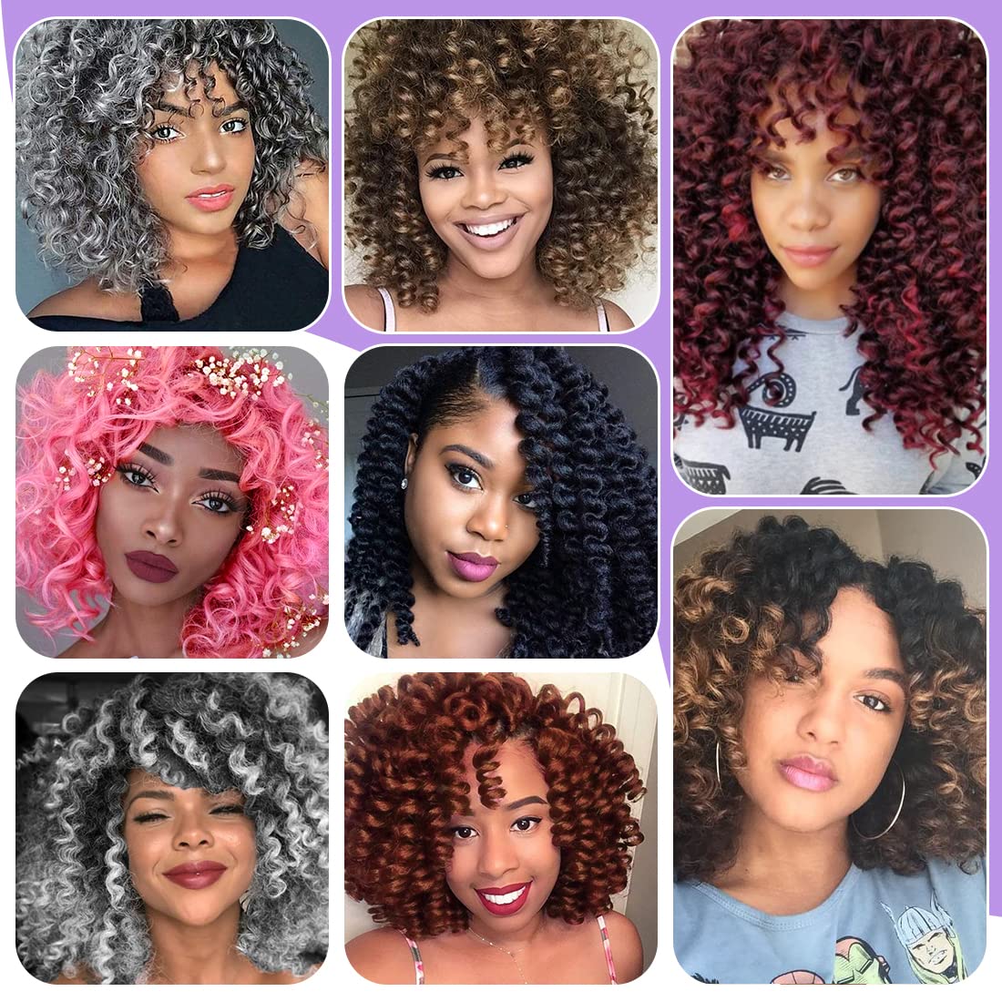 GetMaige ginger and color options closeup—vibrant shades for personal style.