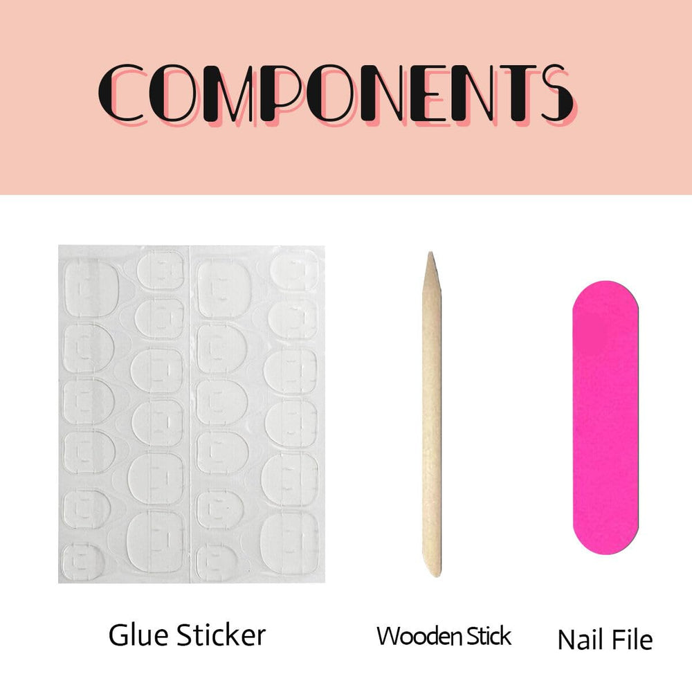 Geyakal ABS-material nails show durable, reusable design for festive looks