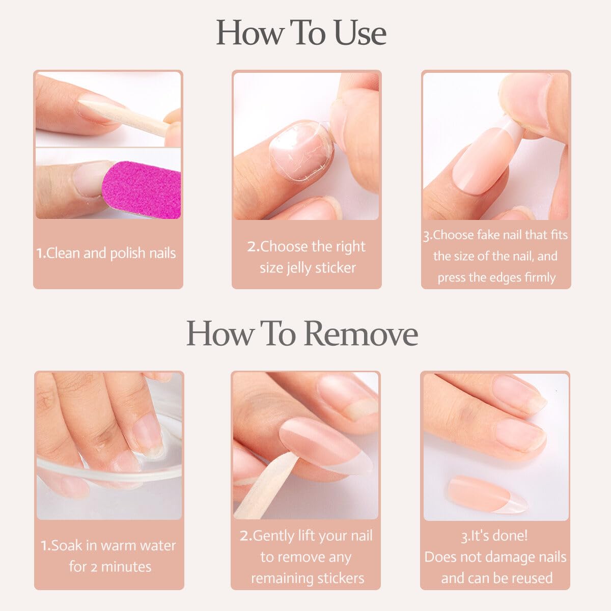 Geyakal packaging image highlights complete kit for at-home manicure