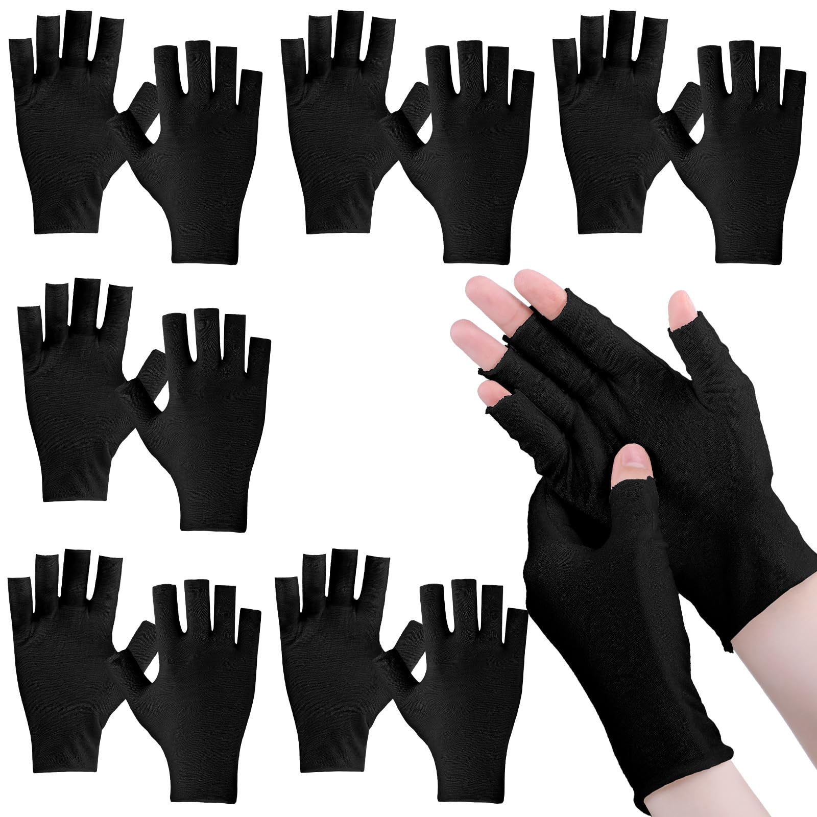 Geyoga fingerless gloves pack for versatile eczema care