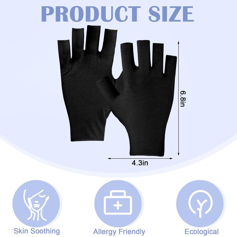 Geyoga fingerless gloves worn on hand for daily comfort