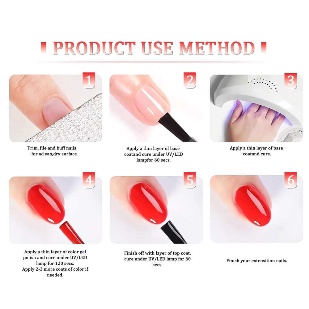 GGDECA DIY salon-quality manicure at home example.