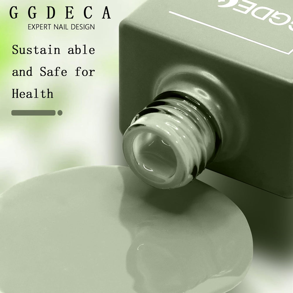 GGDECA gel color swatch showing true shade for precise self-application.