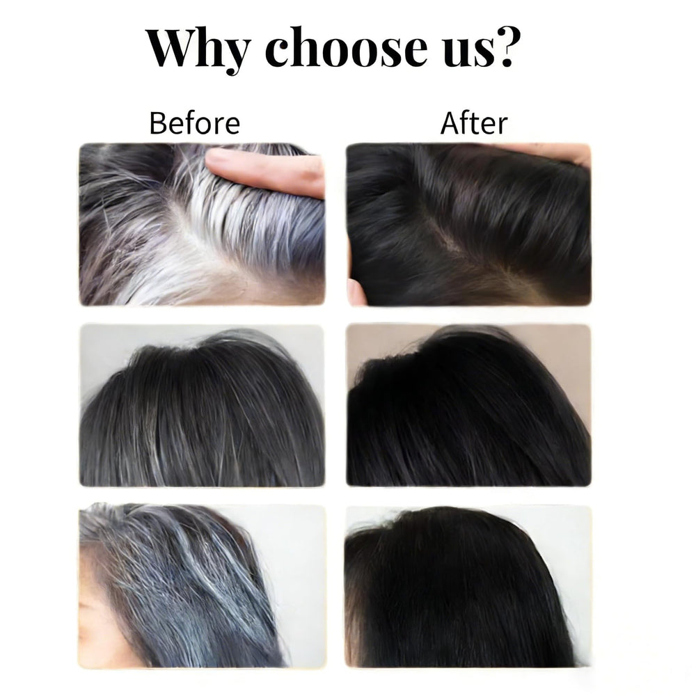 GGleerite 2-in-1 gray hair coverage stick for fast root touch-ups