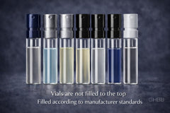 GHBB designer fragrances collection box displaying diverse scents
