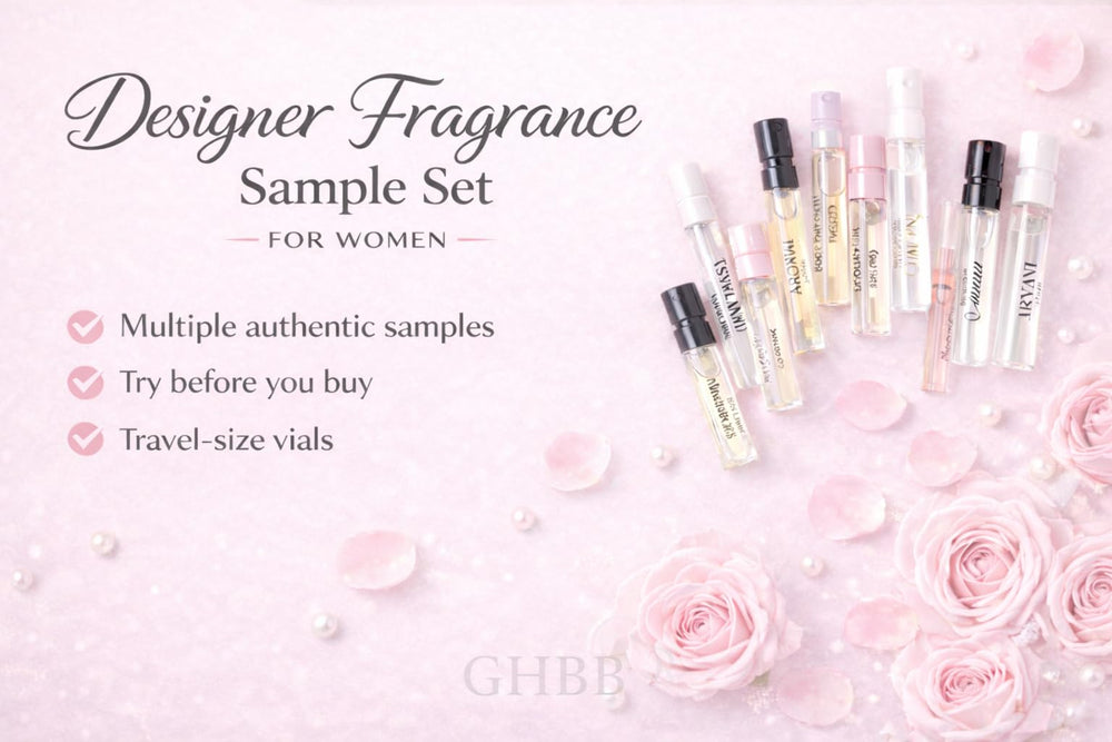 GHBB random fragrance assortment helps discover daily wear scents.