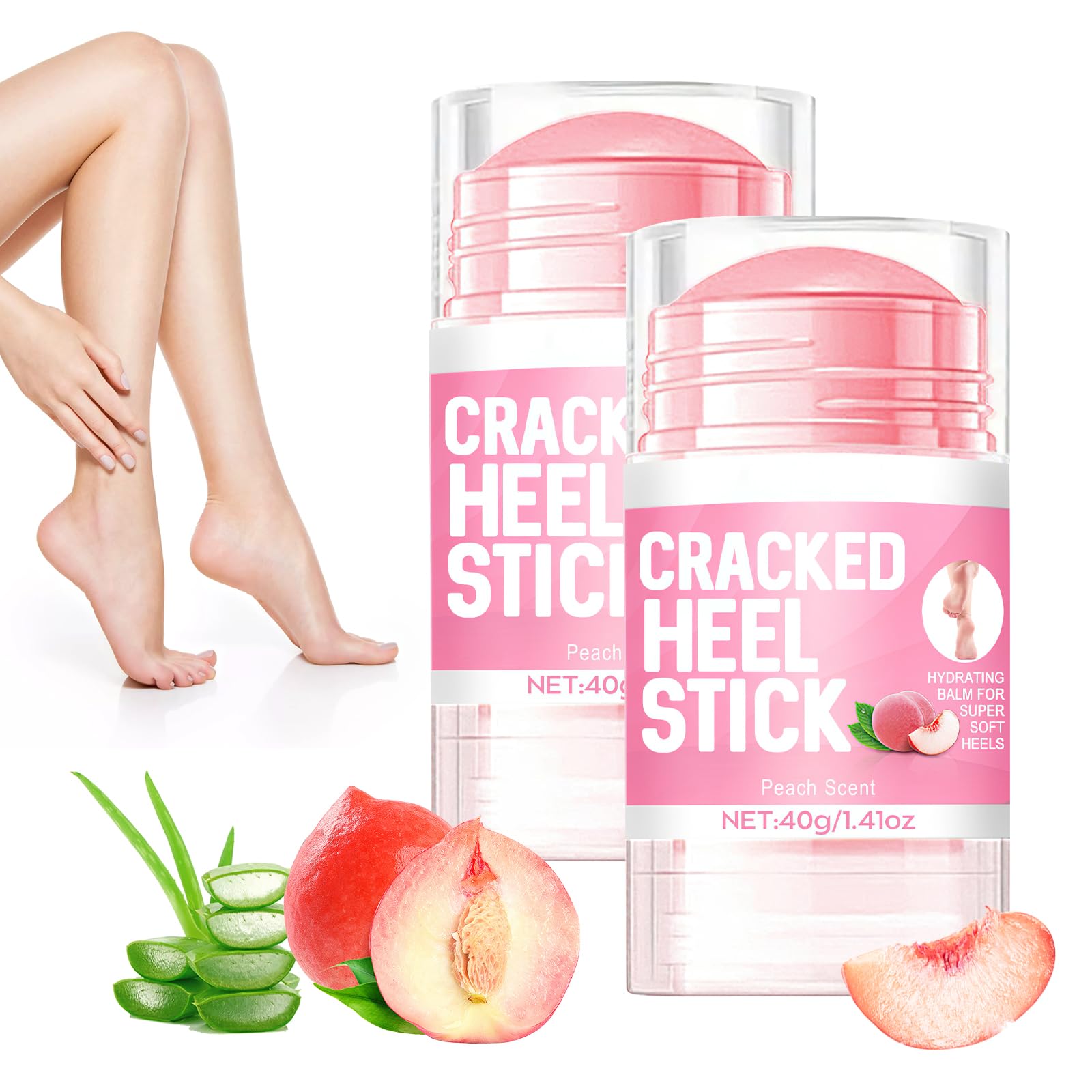 GHENGUA two-pack urea foot cream packaging highlights value and convenience.