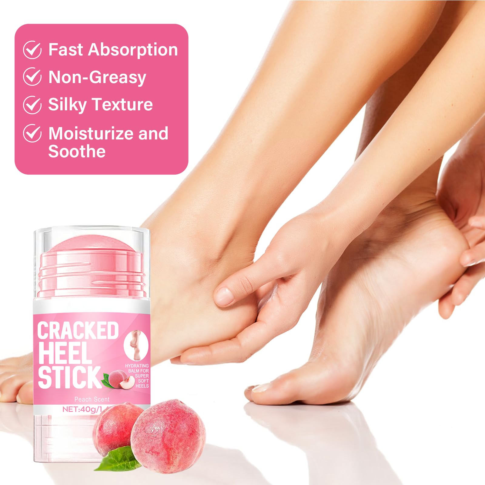 GHENGUA urea foot cream texture ready for smooth, quick absorption.