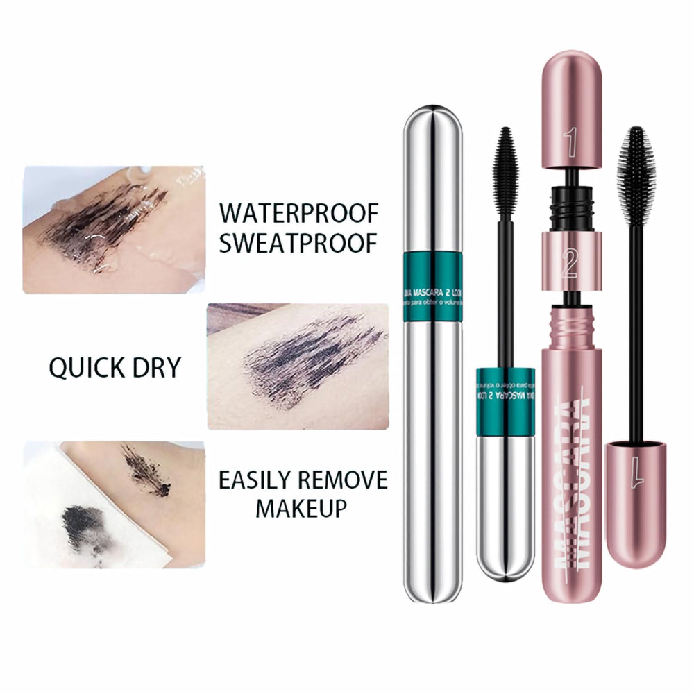 GHFCZOO mascara-coated lashes with even coverage and separation