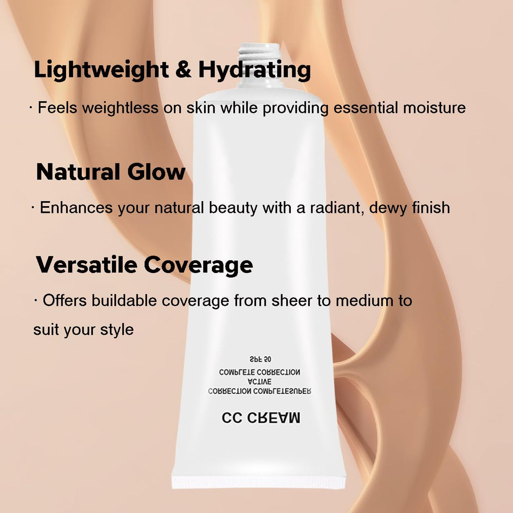 GHFCZOO CC Cream on-face demo for mature skin
