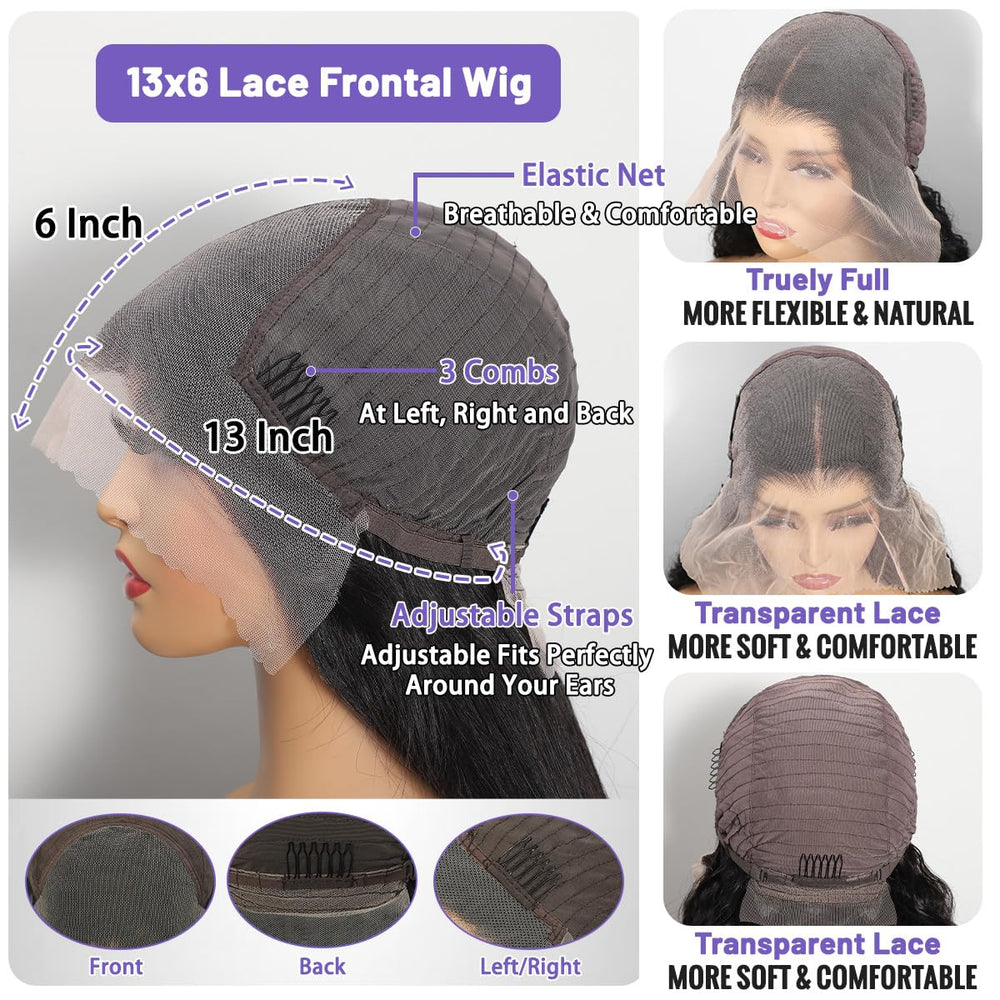Ghios average cap 22.5 inch with elastic straps and four combs for secure fit.