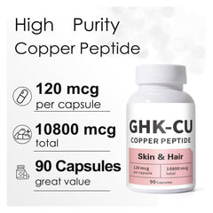 GHK-Cu peptide compact packaging for on-the-go skincare routines.