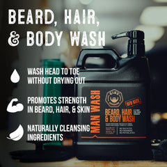 GIBS Grooming 3-in-1 with Copaiba Balsam nourishes hair while softening skin.