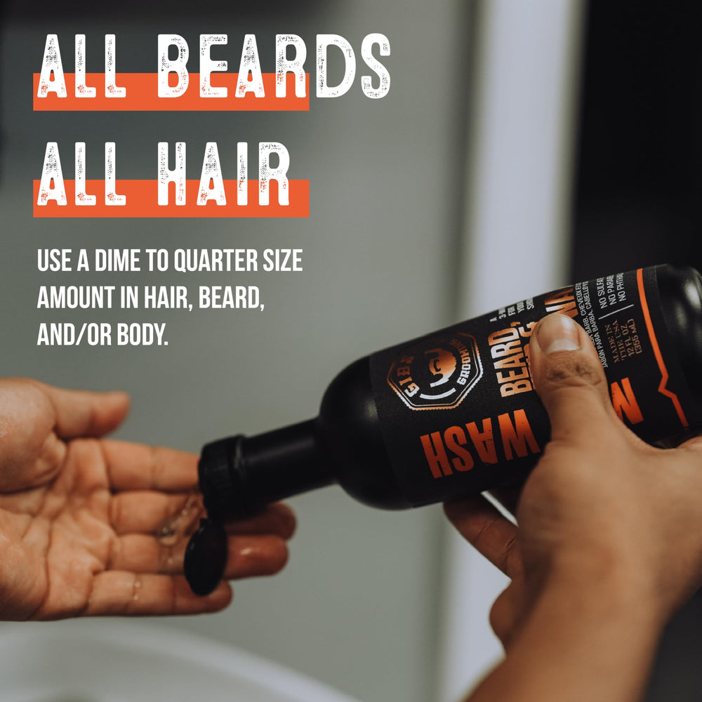 GIBS Grooming 3-in-1 rich foam for daily cleansing and ease.