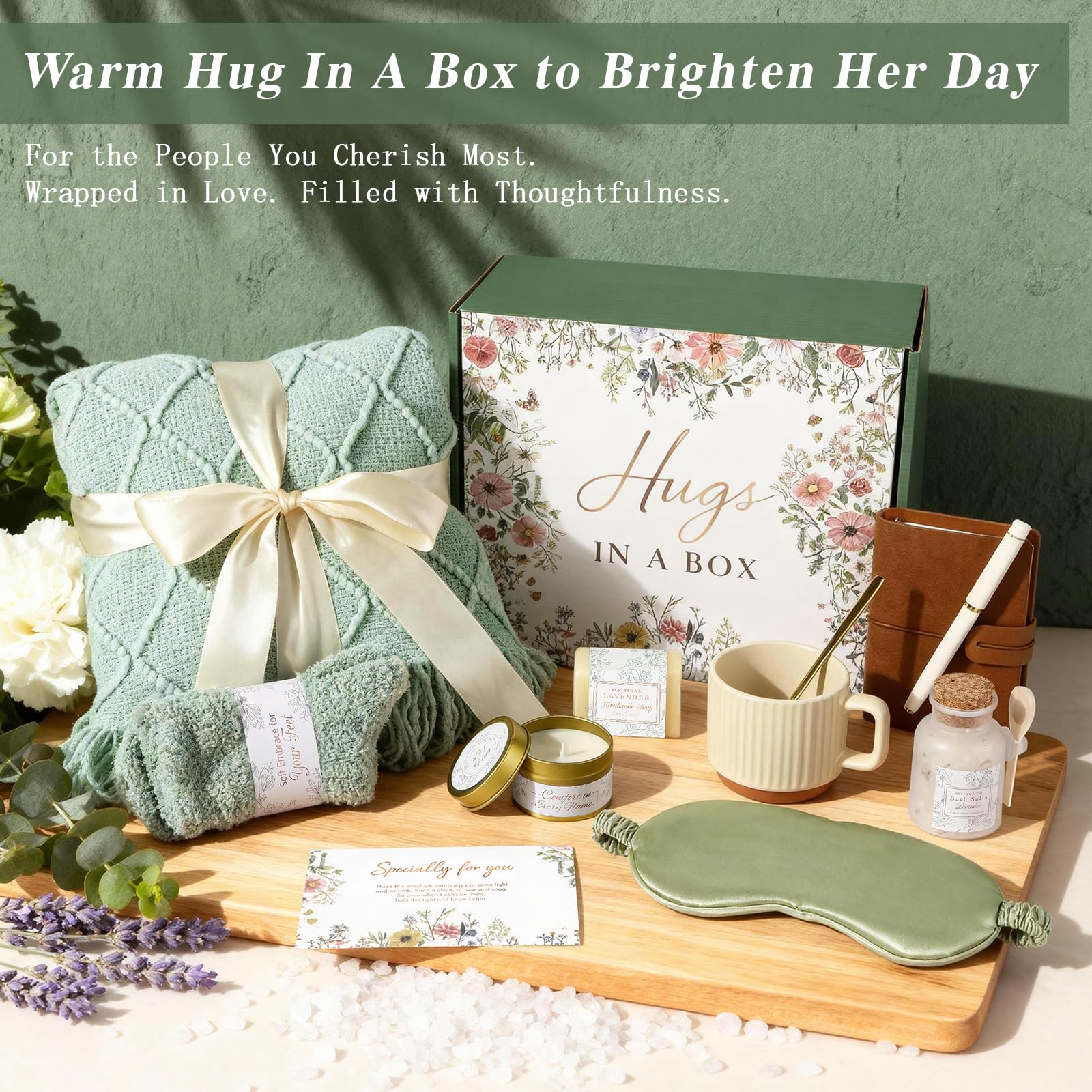 GIFTINBOX spa kit — relaxing set for soothing fatigue and mindful self-care moments.