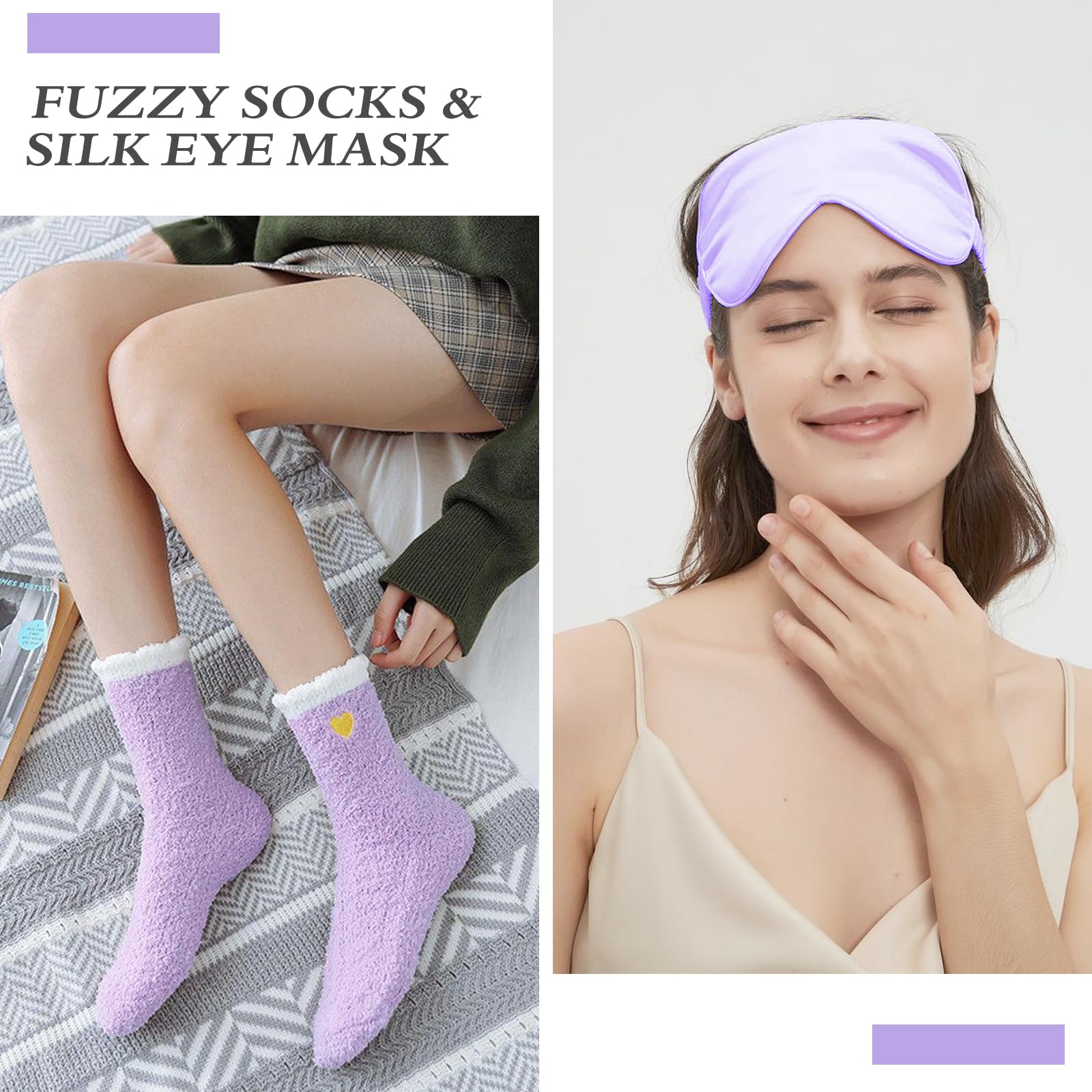 GiftPeak cozy socks add comfort to self-care.