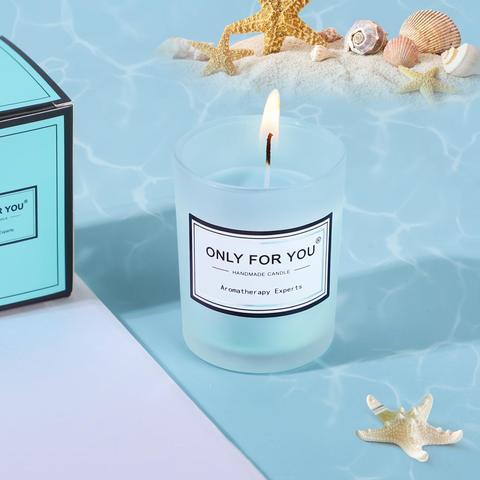GiftPeak sea turtle bath salts enhance soothing baths with a gentle scent.