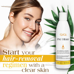 GIGI Pre Hon opens pores to ease hair removal during waxing