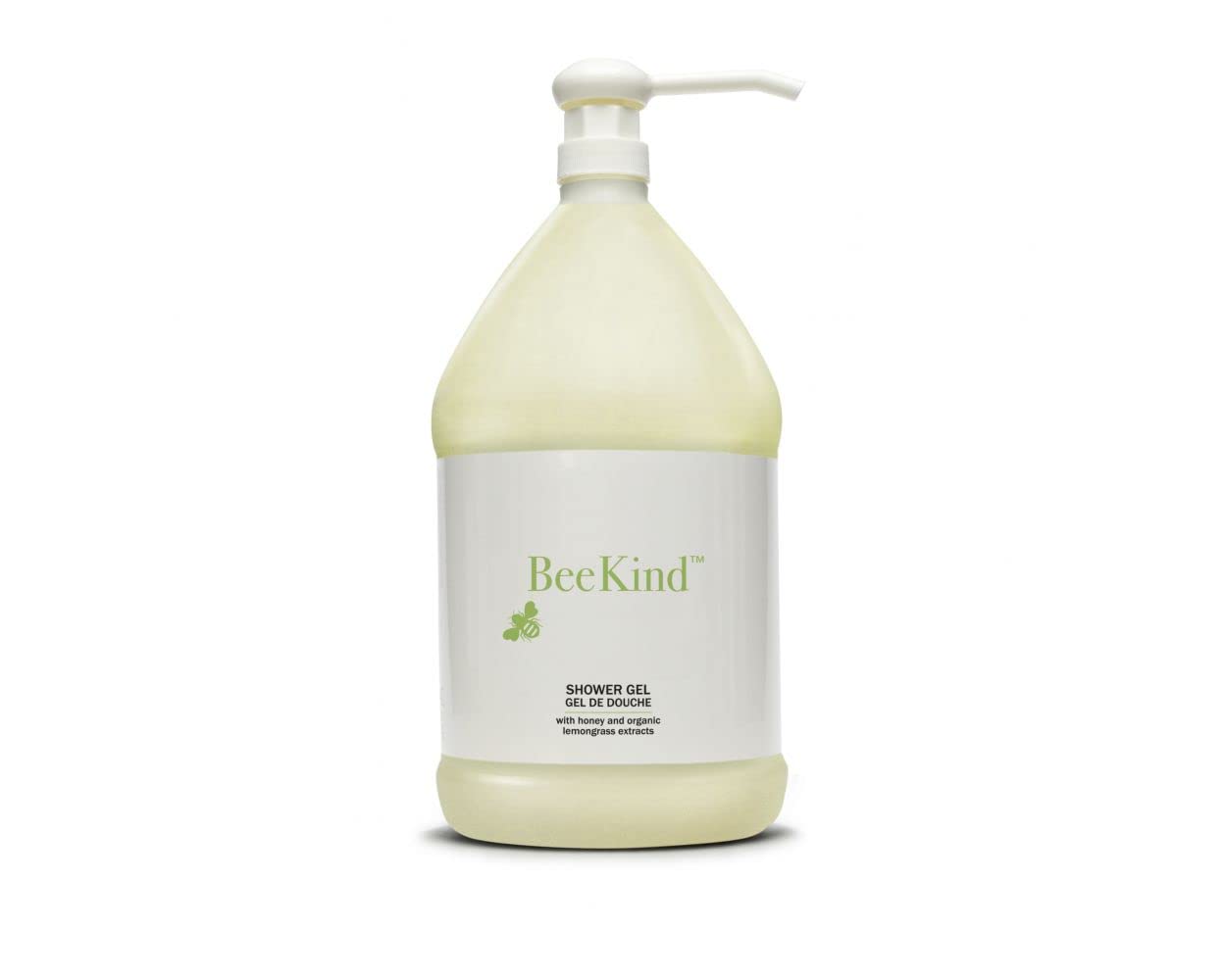 Gilchrist & Soames BeeKind shower gel 1gal pour bottle for refreshing, nourishing cleanse.