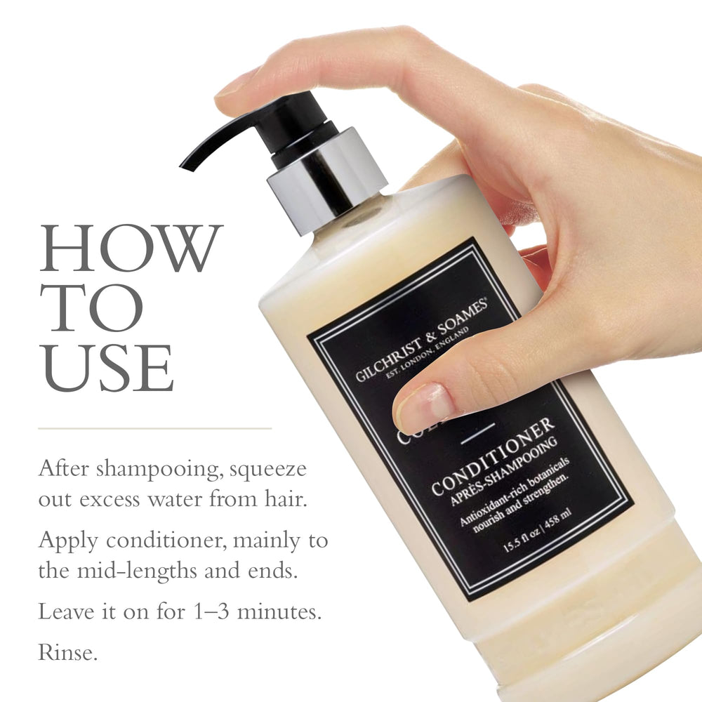 Gilchrist & Soames London Collection packaging features cruelty-free emblem.