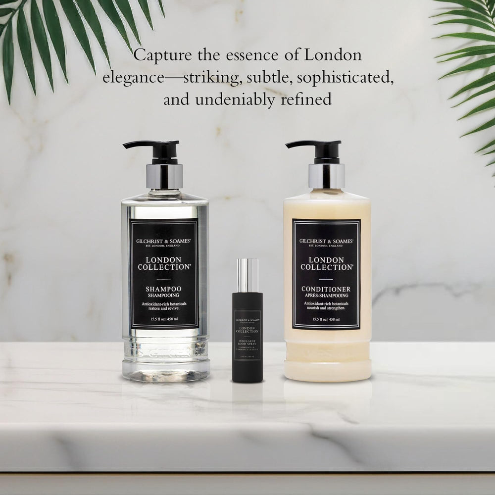 Gilchrist & Soames London Collection Conditioner is paraben-free and sulfate-free.