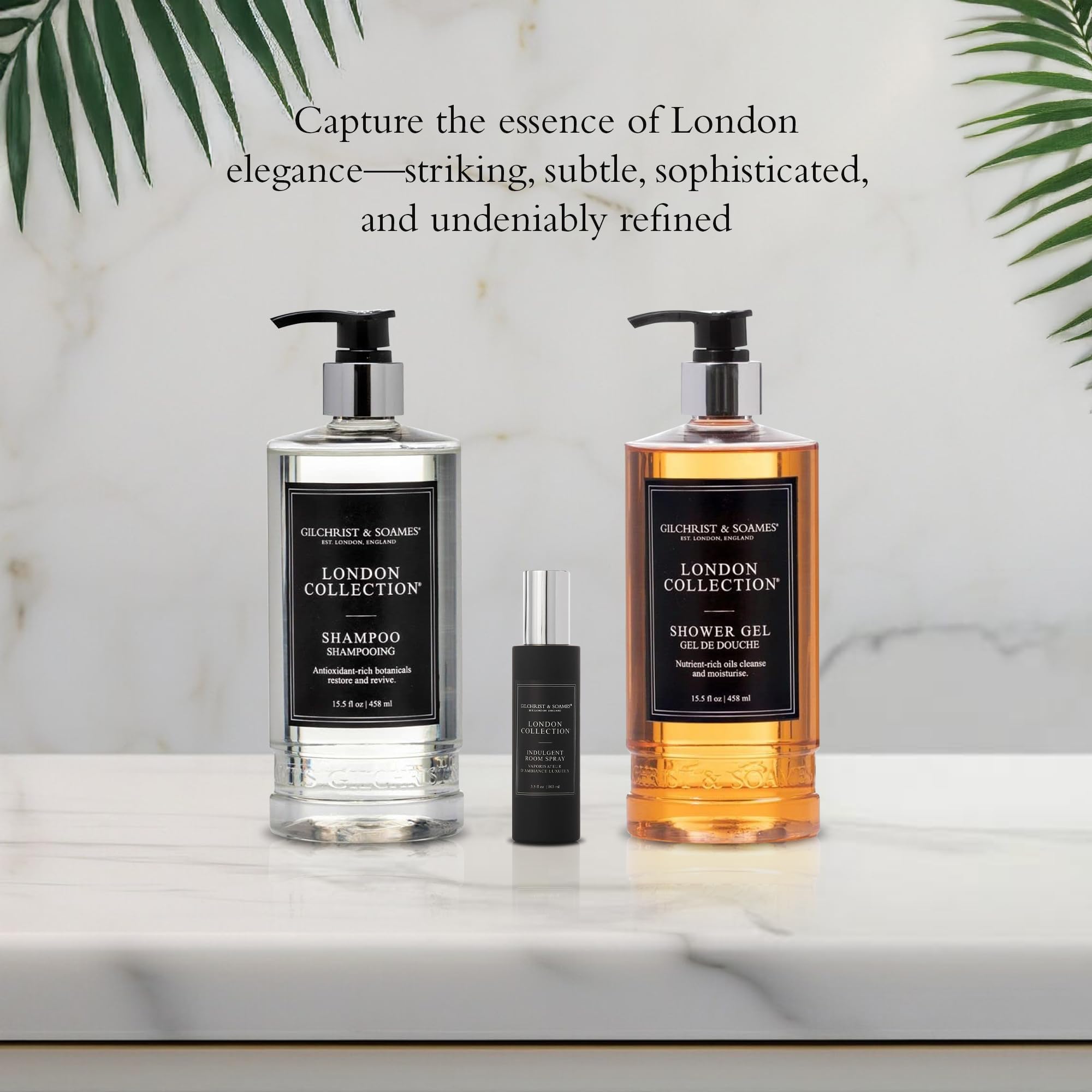 Gilchrist & Soames London Shower Gel vitamin-e adds nourishing skin touch.