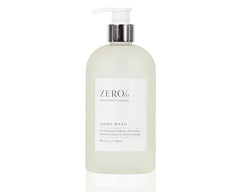 Gilchrist & Soames Zero% bottle pour showcases a refreshing marine fragrance for daily hand washing.