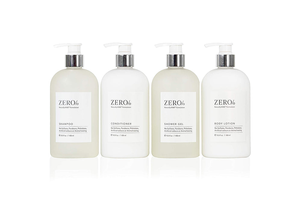 Gilchrist & Soames Zero% label detail highlights streamlined formula