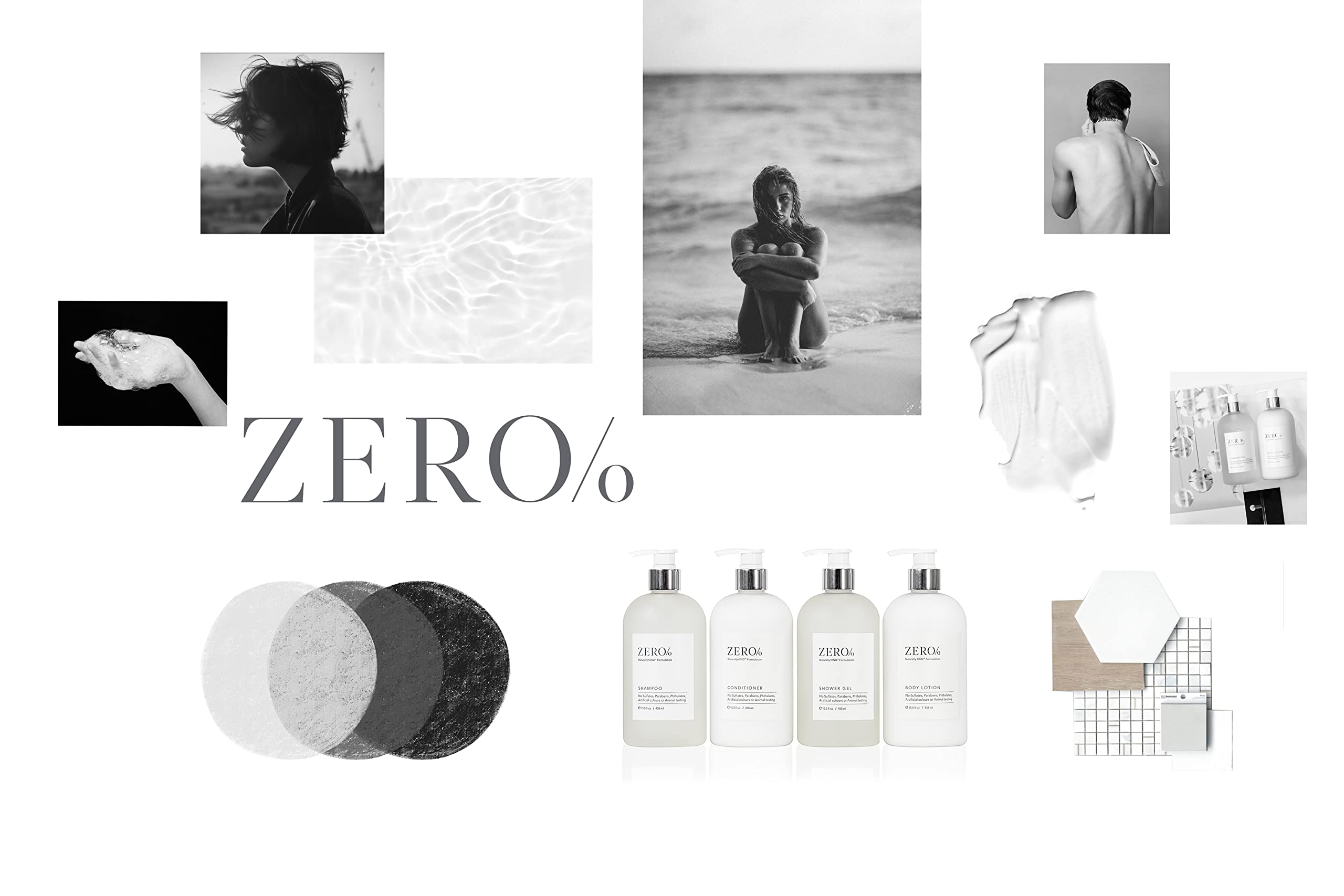 Gilchrist & Soames Zero% conditioner cap suggests sturdy, travel-friendly bottle.
