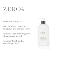 Gilchrist & Soames Zero% conditioner pump shows easy dispensing for daily use.