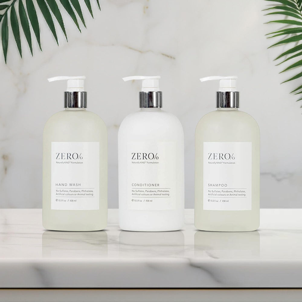 Gilchrist & Soames Zero% packaging-design communicates premium eco-friendly luxury.