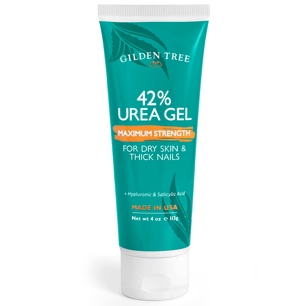GILDEN TREE Urea Gel 42% bottle for feet delivering quick absorption.