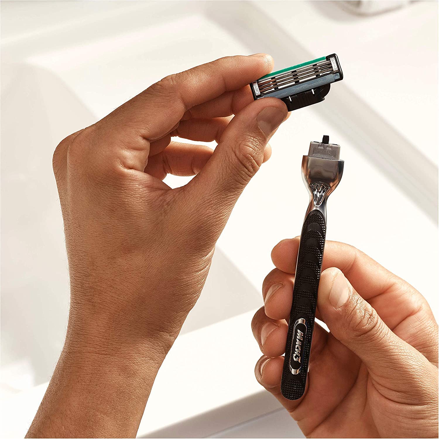 Gillette Mach3 Dura-Comfort blades stay sharp for multiple shaves
