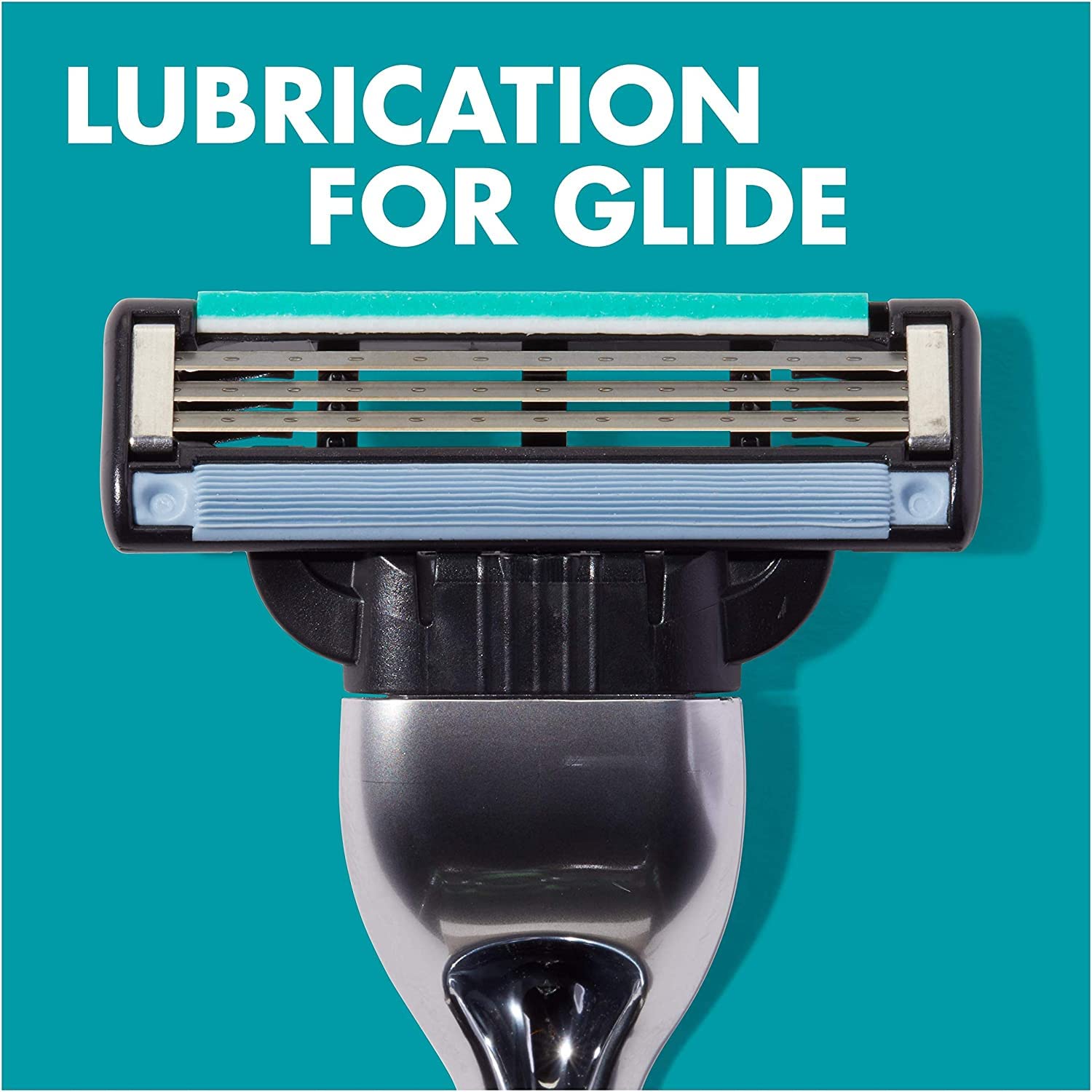 Gillette Mach3 soft micro fins prepared skin for comfortable shaving