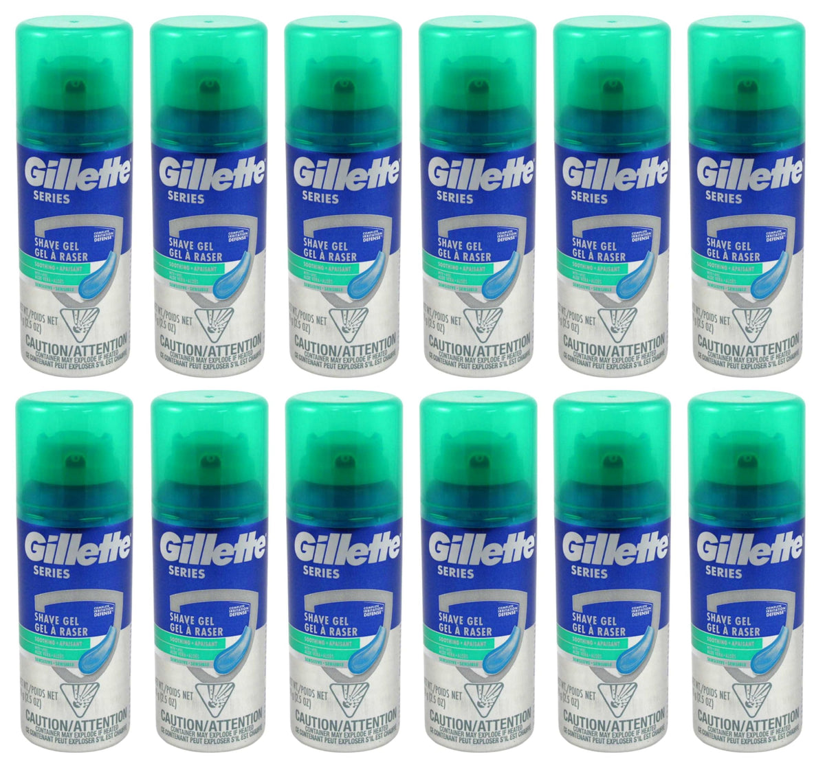 Gillette Series Aloe Vera shave gel creates creamy lather for smooth razor glide