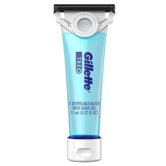 Built-in safety comb helps prevent accidental nicks during home care shaves.