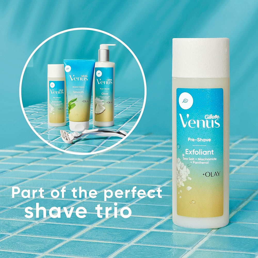 Packaging highlights 6.7 oz size and sea-inspired scent