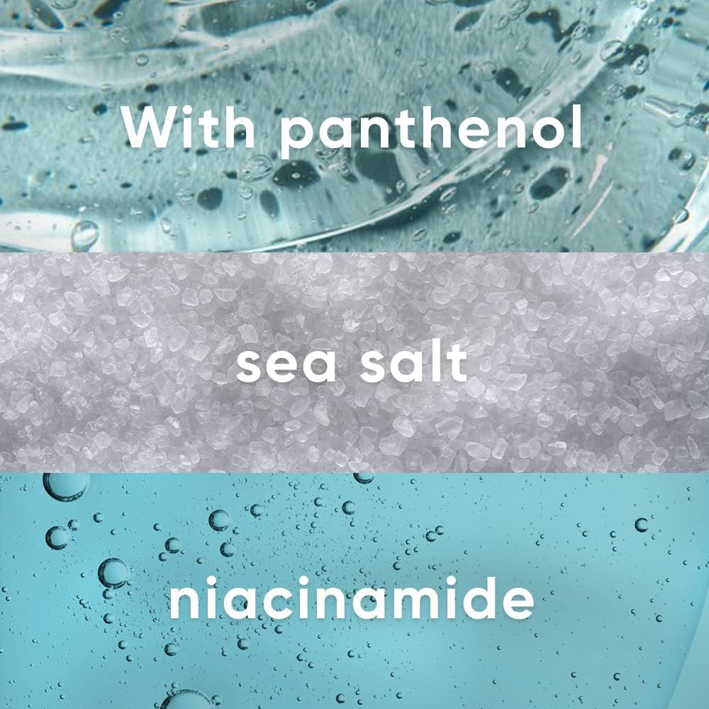 Hands massaging scrub into skin before shaving