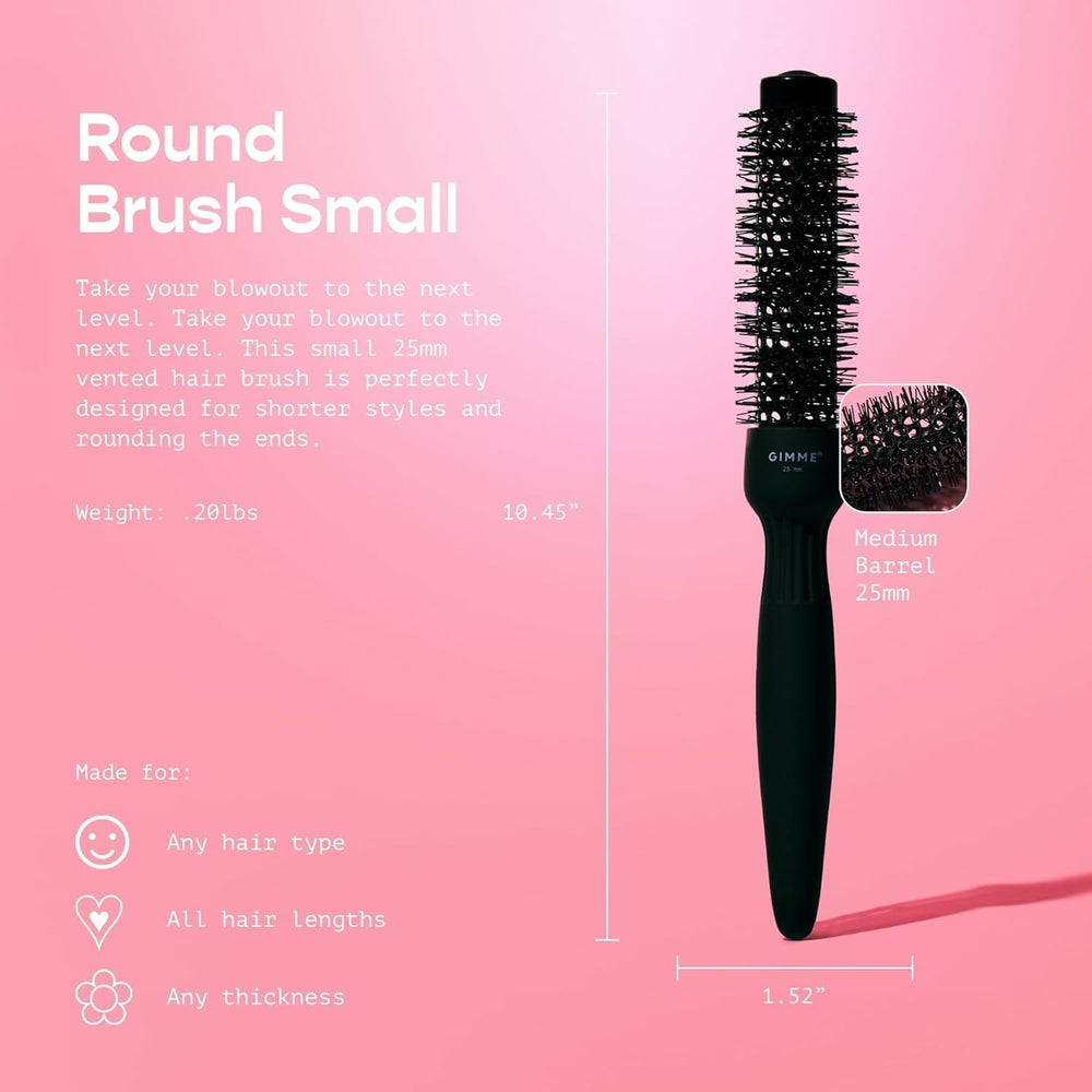 GIMME Beauty Round Brush promotes volume and styling versatility