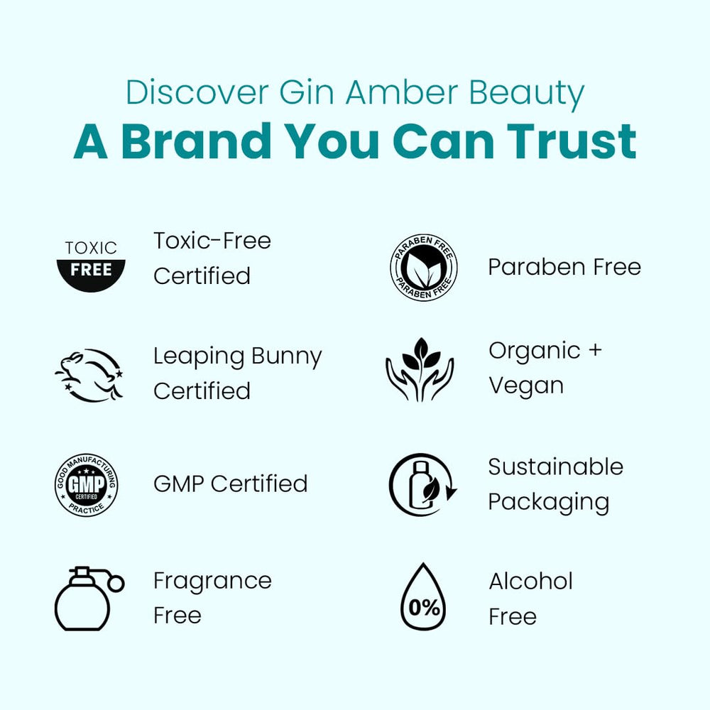 Gin Amber Beauty derma roller travel-friendly design fits into your daily routine.