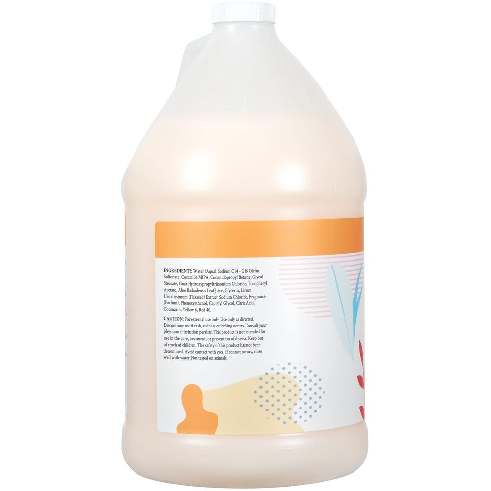 Creamy lather on hands from Ginger Lily Farms Botanicals Coco Mango formula.