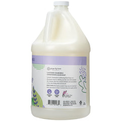 Close-up of the Ginger Lily Farms Botanicals label showing vegan and cruelty-free formulation.