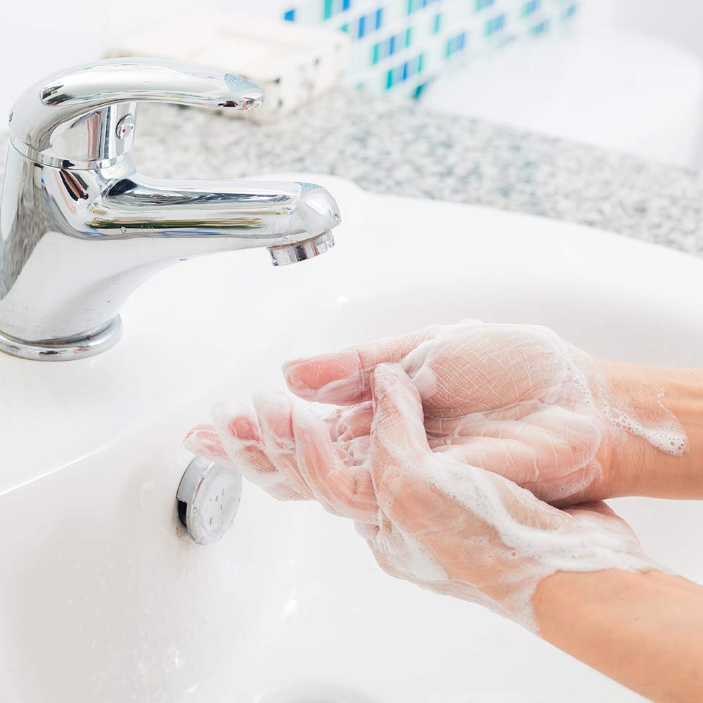 Ginger Lily Farms Botanicals hand soap keeps skin soft after repeated washes