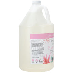 Ginger Lily Farms Botanicals Vanilla Sugar Bliss near dispenser shows easy refills.