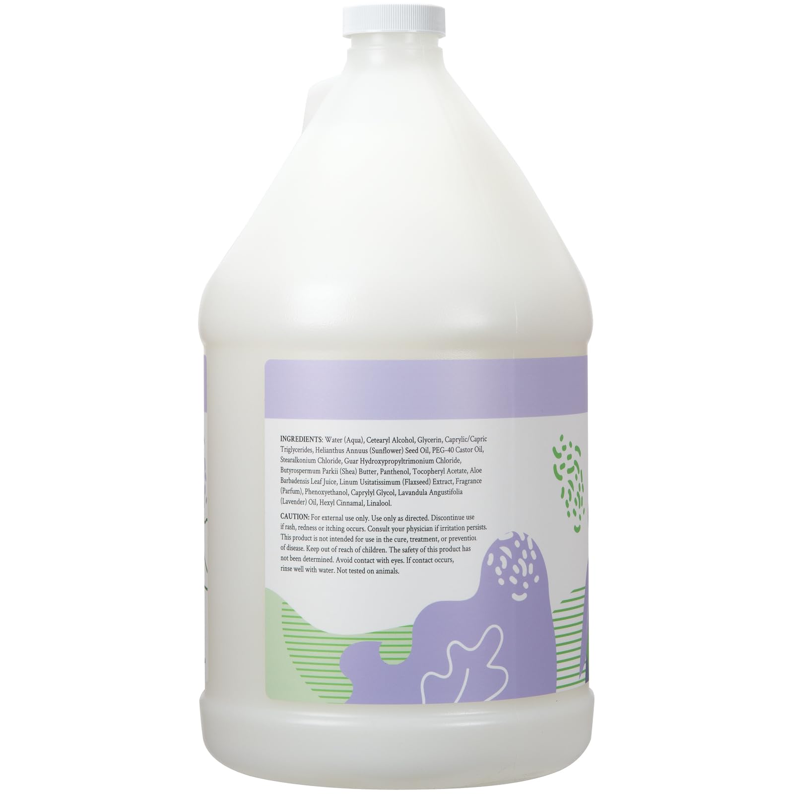Ginger Lily Farms Botanicals cruelty free vegan label on conditioner packaging.