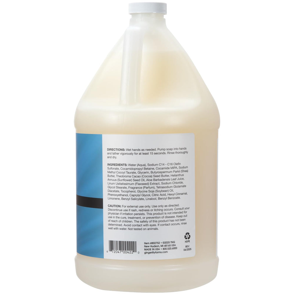 Ginger Lily Farms Botanicals Island Tranquility scent bottle for calming hand washing