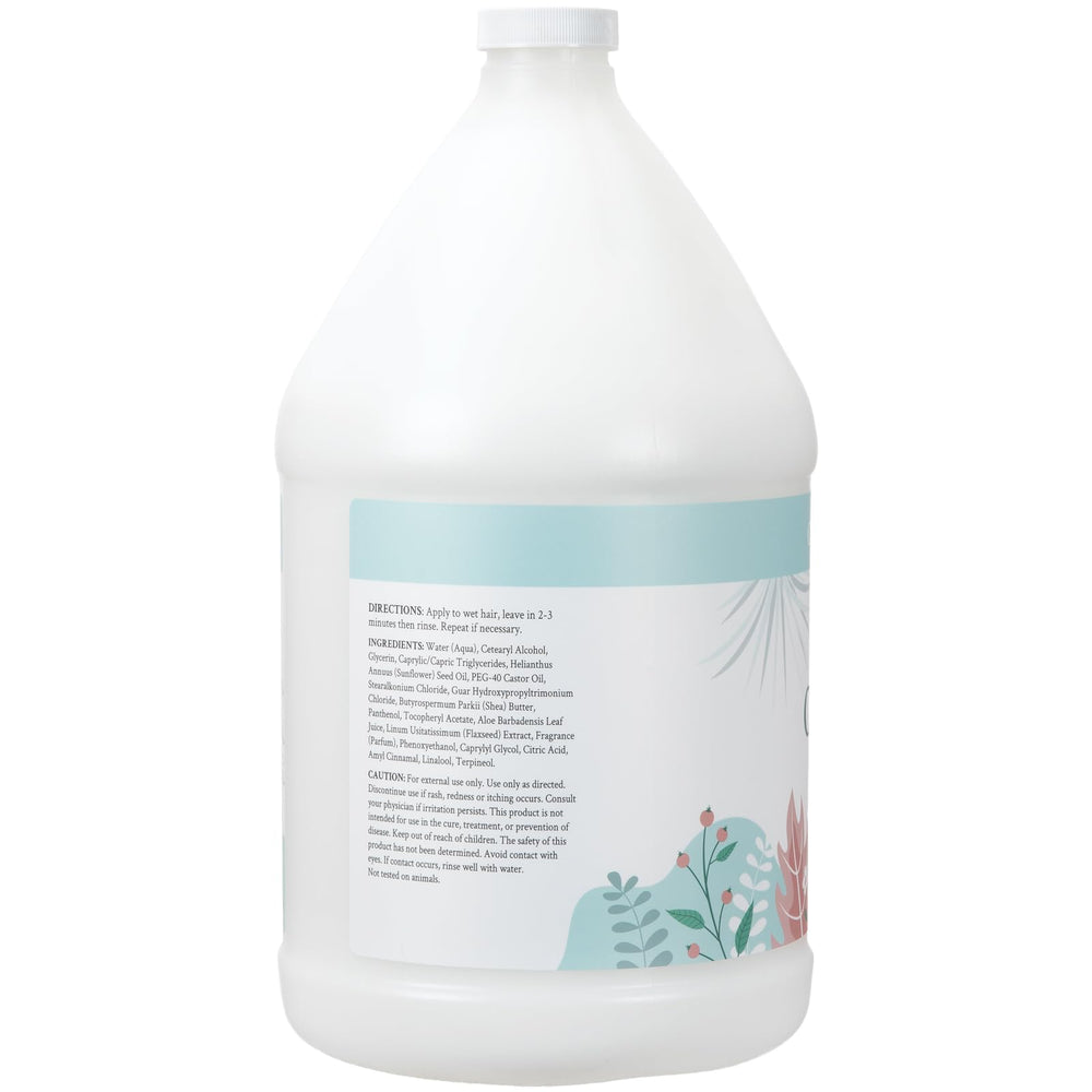 Ginger Lily Farms Botanicals Moisturizing Conditioner hair model shows soft, shiny results