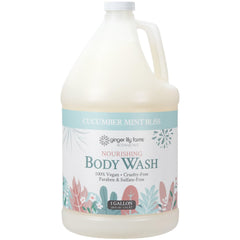 Ginger Lily Farms Botanicals Nourishing Body Wash bottle with creamy lather for daily cleansing