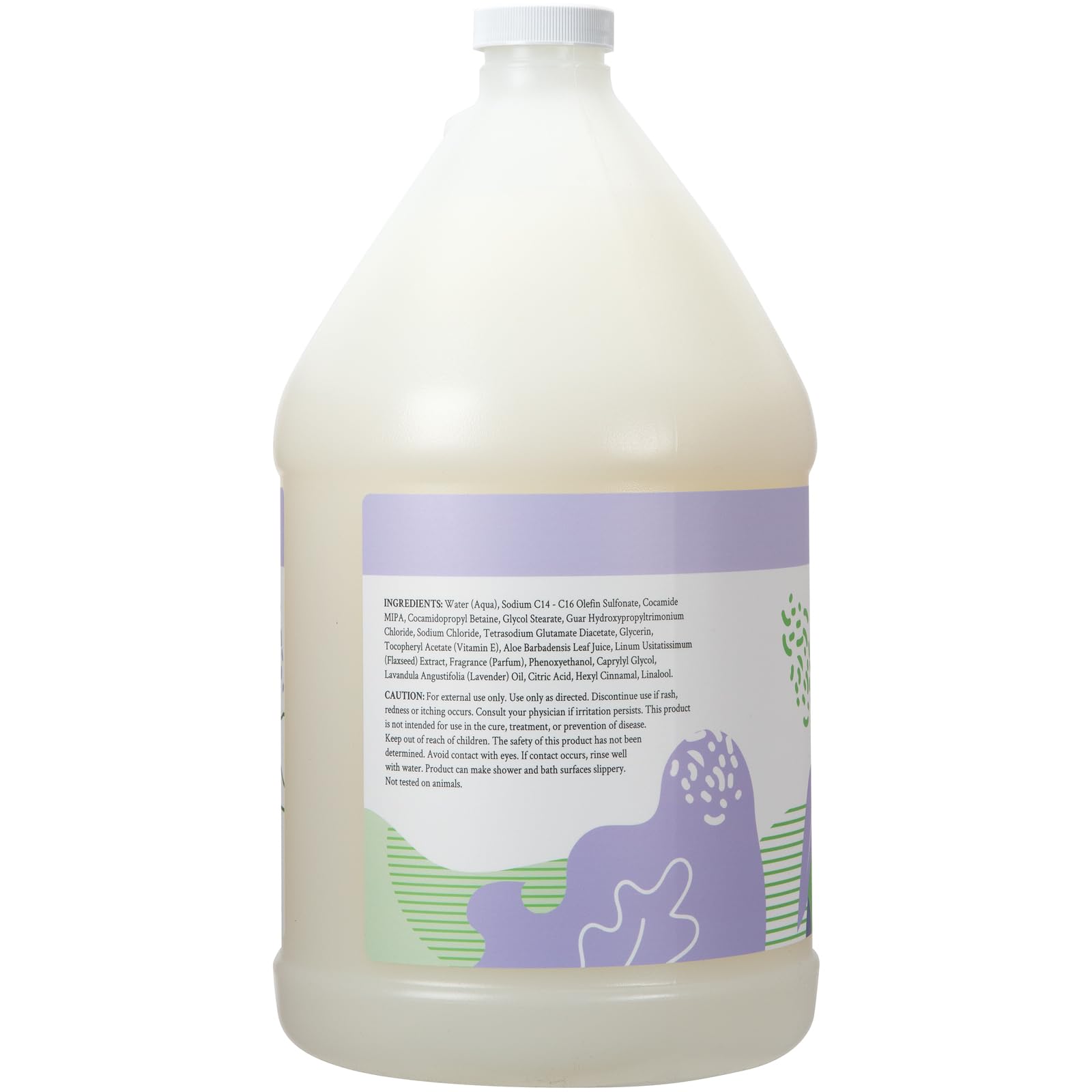 Ginger Lily Farms body wash essential oil blend: vetiver, nutmeg, lemon, orange.